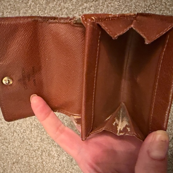 Louis Vuitton Monogram Faded Card Holder Compact Wallet - Picture 6 of 10